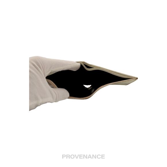 🔴 Gucci GG Supreme Signature Web Bifold Wallet - White - Picture 6 of 8